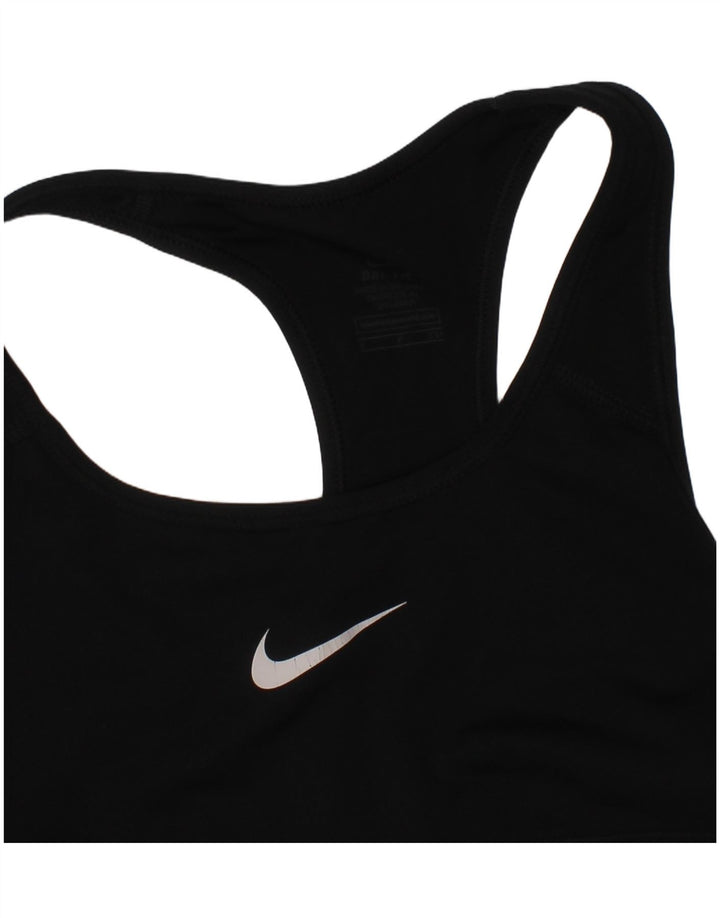 Nike Womens Sport Bra Top Small Black Sports