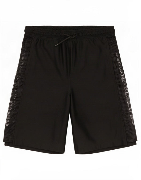 Zara Boys Graphic Sport Shorts 13-14 Years Black Poliester
