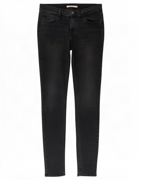 Jeans Levi's 710 Super Skinny da donna W31 L34 cotone grigio