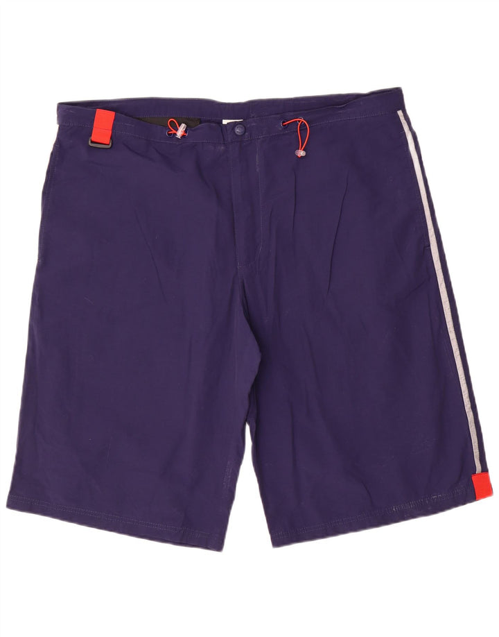 Fila Mens Sport Shorts Large  Navy Blue Cotton