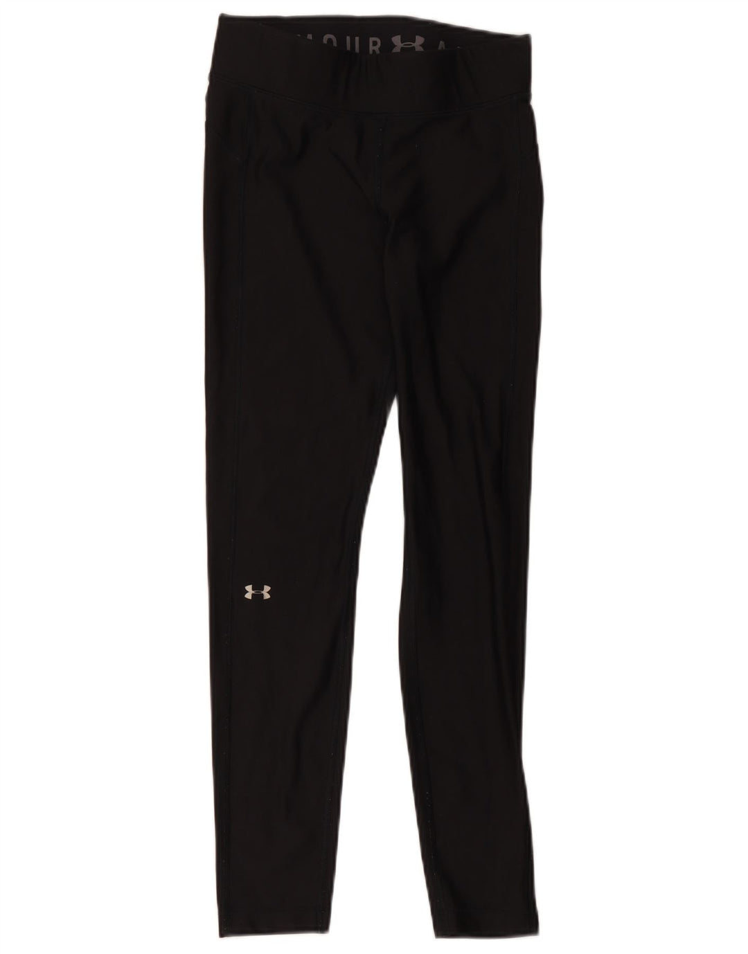 Under Armour Womens Heat Gear Leggings UK 12 Medium Black