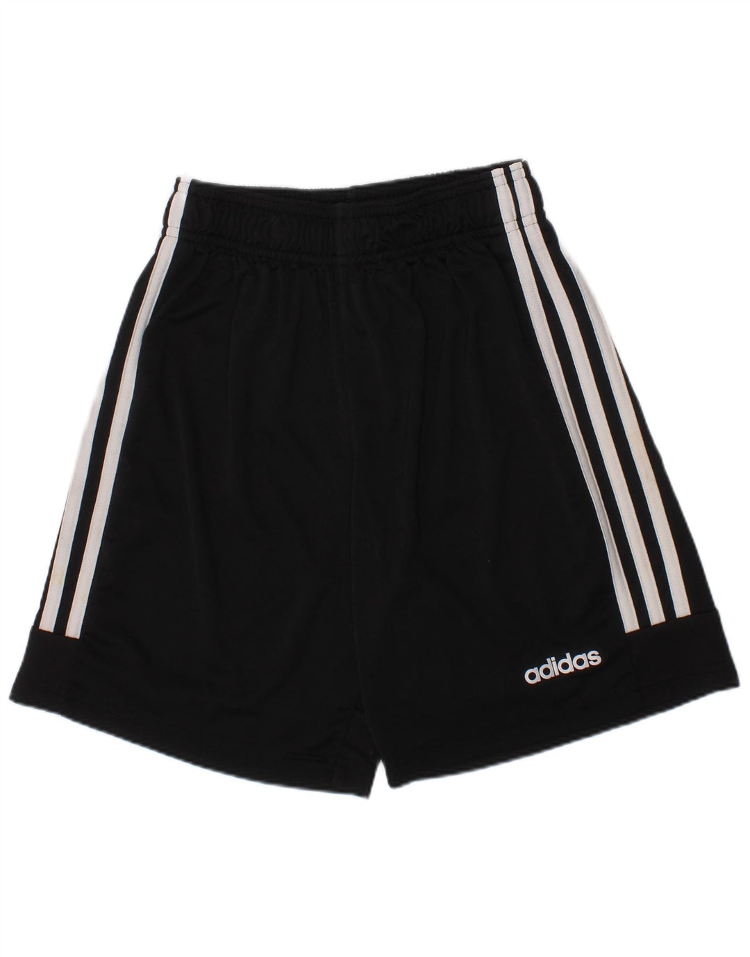 ADIDAS Boys Climalite Sport Shorts 11-12 Years  Black Polyester