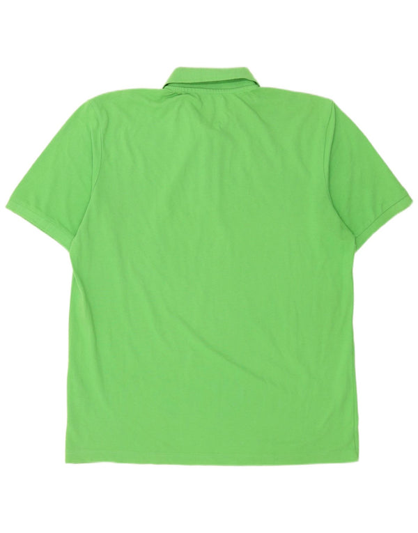 Kappa Mens Polo Shirt 2XL Green Cotton