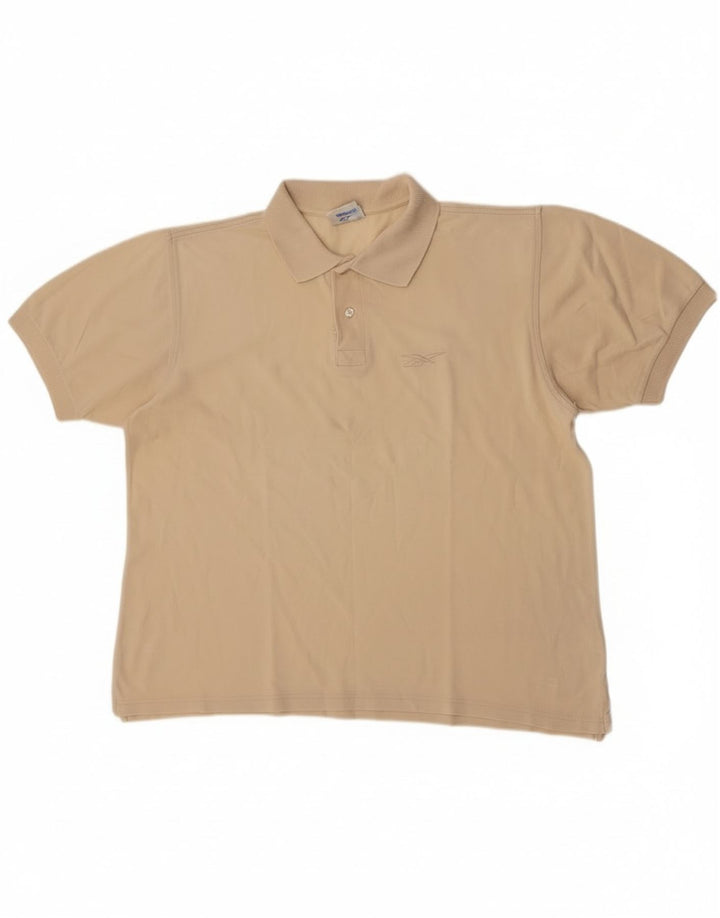 Reebok herre poloshirt Medium Beige