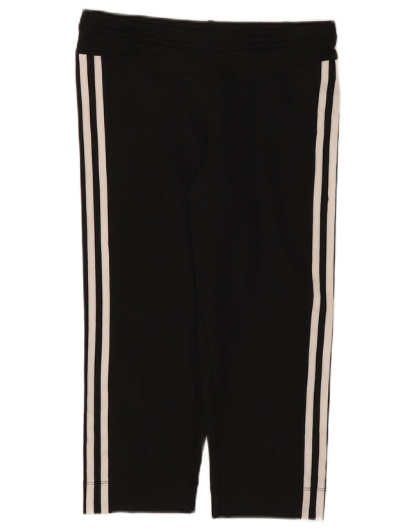 Adidas Pantalon de survêtement Climalite Capri pour femme UK 14 Noir moyen
