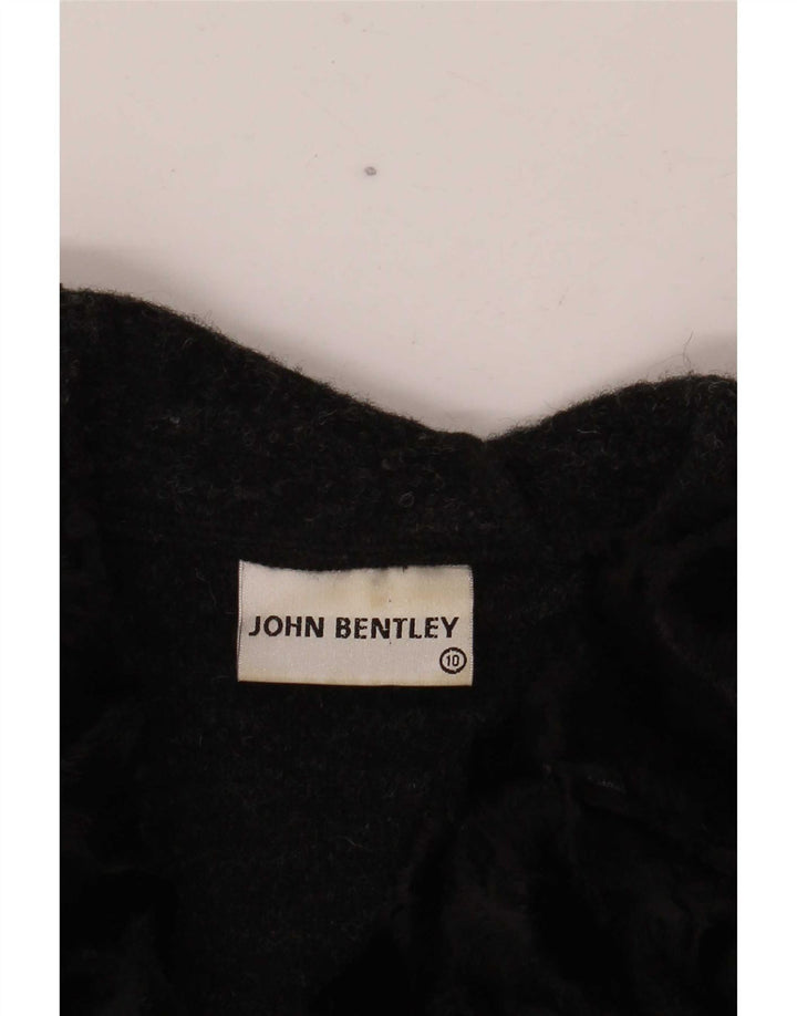 Giacca blazer a 2 bottoni da donna John Bentley UK 10 Small Grey Colourblock