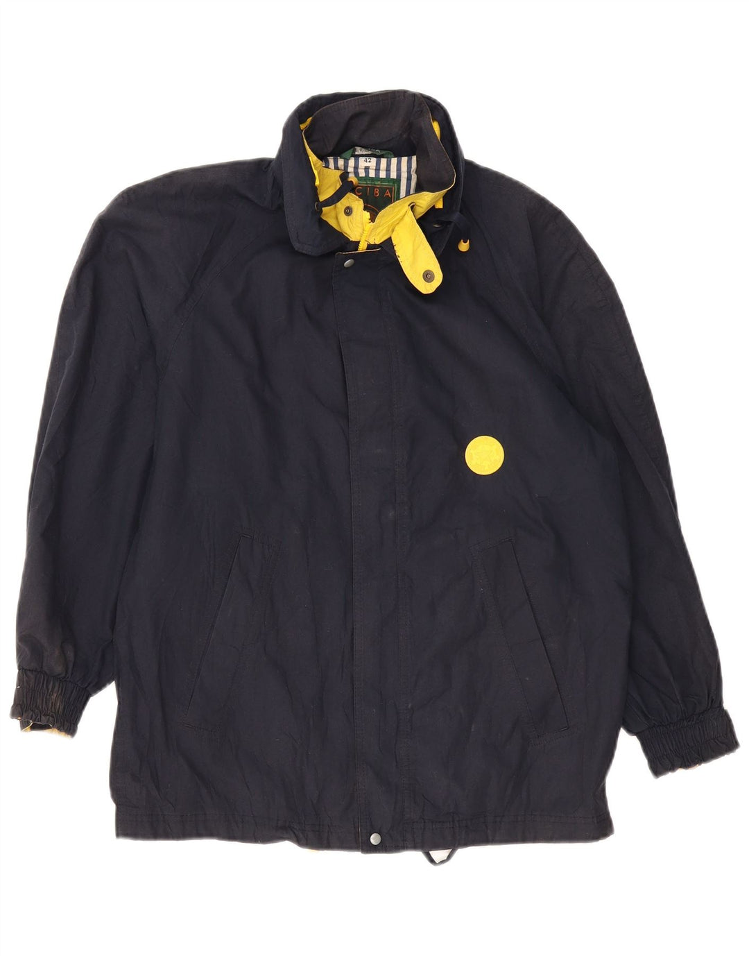 FACIBA Boys Windbreaker Jacket 15-16 Years Navy Blue Polyester