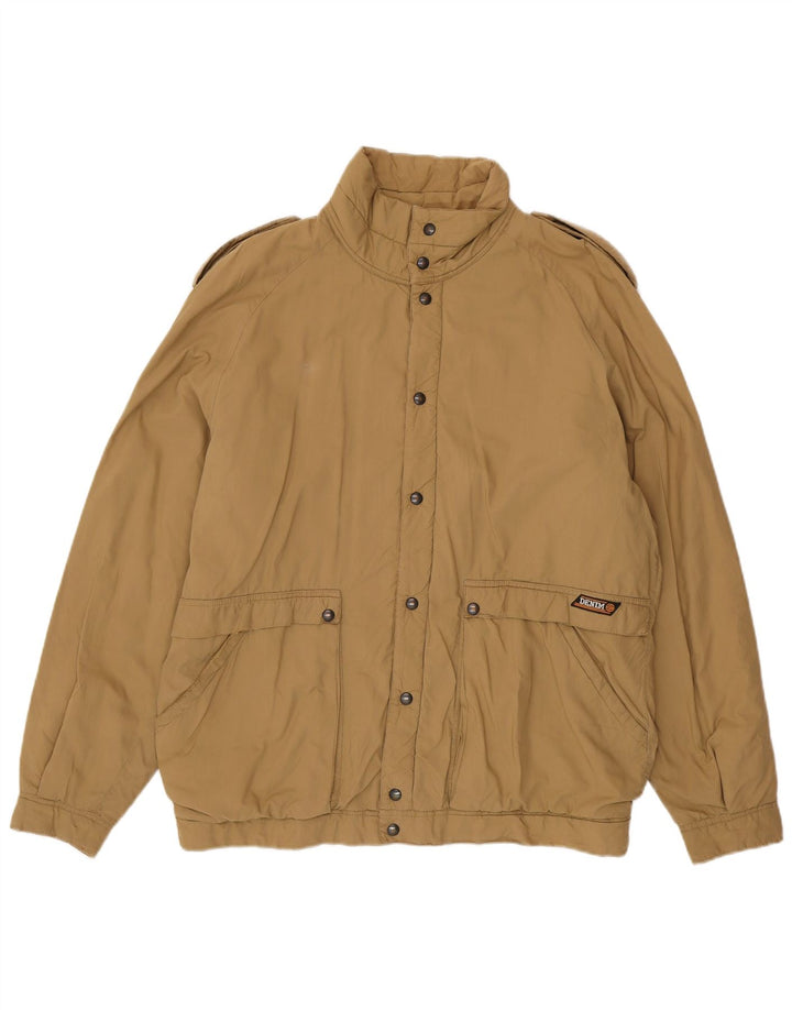 Vintage Herre Military Jacket IT 50 Large Brown