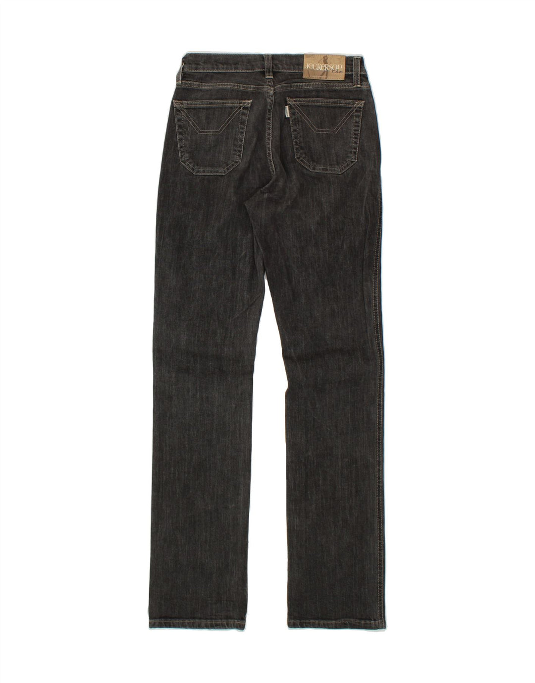 JECKERSON Womens Straight Jeans W27 L33 Grey Cotton Vintage Jeckerson and Second-Hand Jeckerson from Messina Hembry 