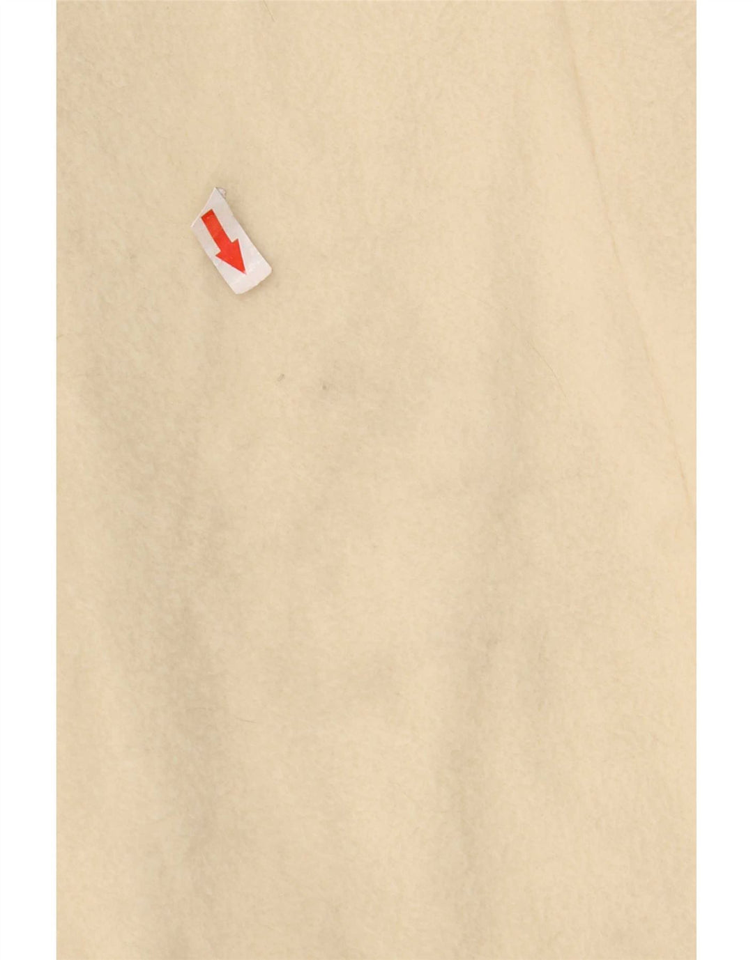 Sobretudo feminino vintage IT 42 lã virgem branca média