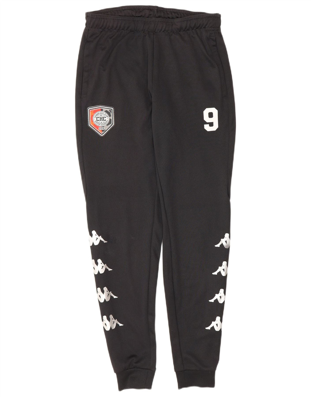 Kappa Pantalon de Survêtement Graphique Homme Joggers Small Noir