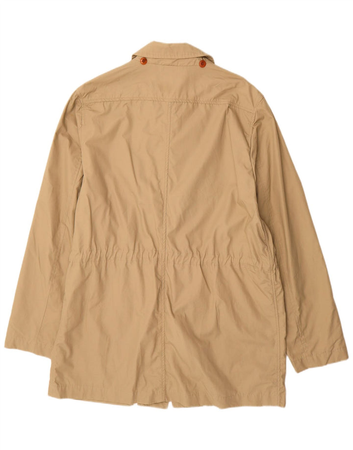 LYLE & SCOTT Mens Utility Jacket UK 40 Large Beige Cotton