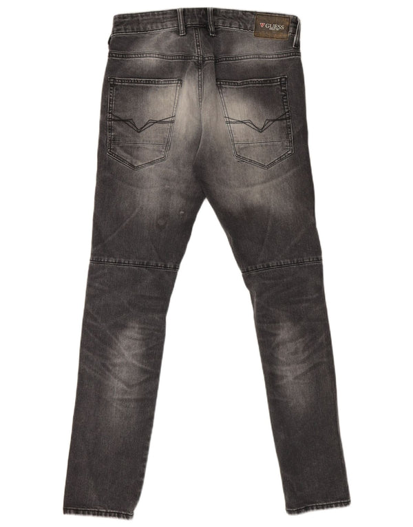 Guess Mens Skinny Jeans W31 L31 Grey Cotton
