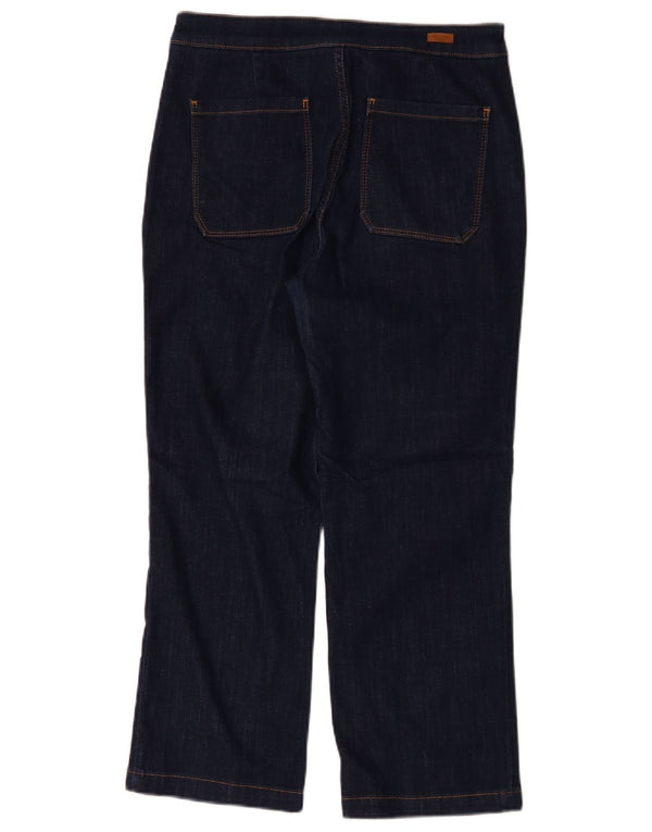 Женские укороченные джинсы Massimo Dutti EU 40 Medium W30 L25 Темно-синие, хлопок