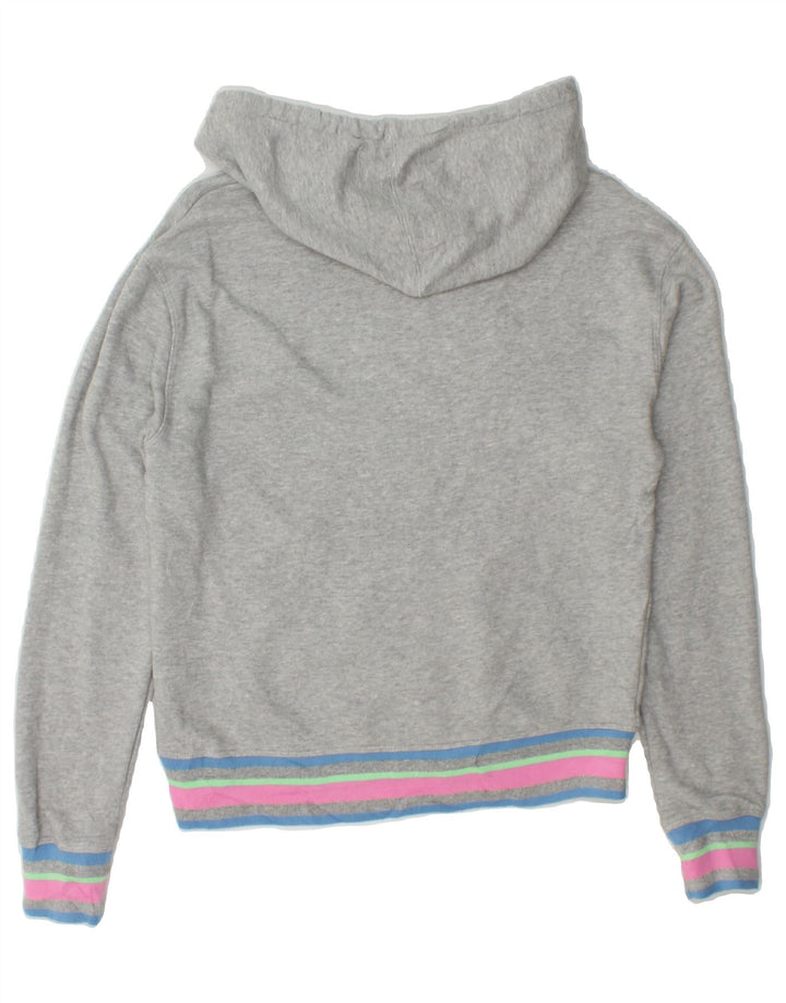 CHAMPION Womens Hoodie Jumper UK 10 Small Grey Cotton Vintage Champion and Second-Hand Champion from Messina Hembry 