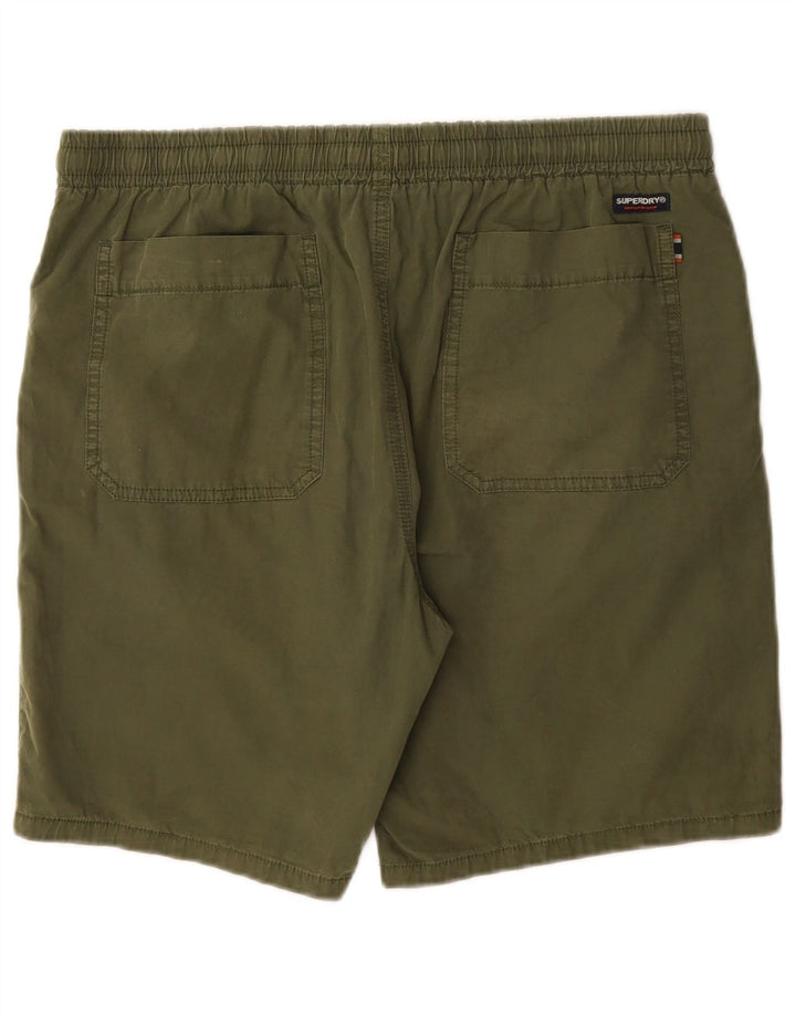 Superdry Mens Chino Shorts Large W34  Khaki Cotton