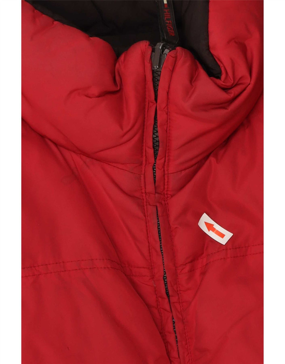 Tommy Hilfiger Chaleco acolchado reversible para hombre UK 38 Poliéster rojo mediano