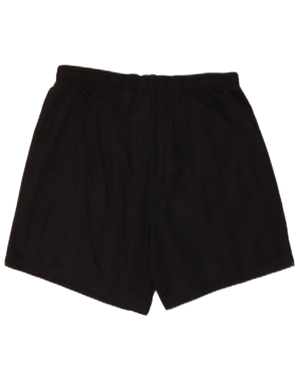 Pantaloncini sportivi Nike da uomo, poliestere gessato medio nero