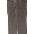 Trussardi Jean Droit W36 L31 Gris Coton Homme