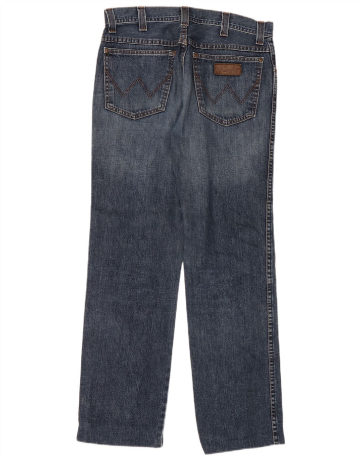 Wrangler Mens Texas Straight Jeans W32 L32 Blue