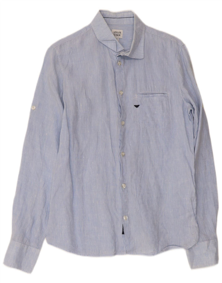 Maglia Armani Bambino 14-15 Anni Blu