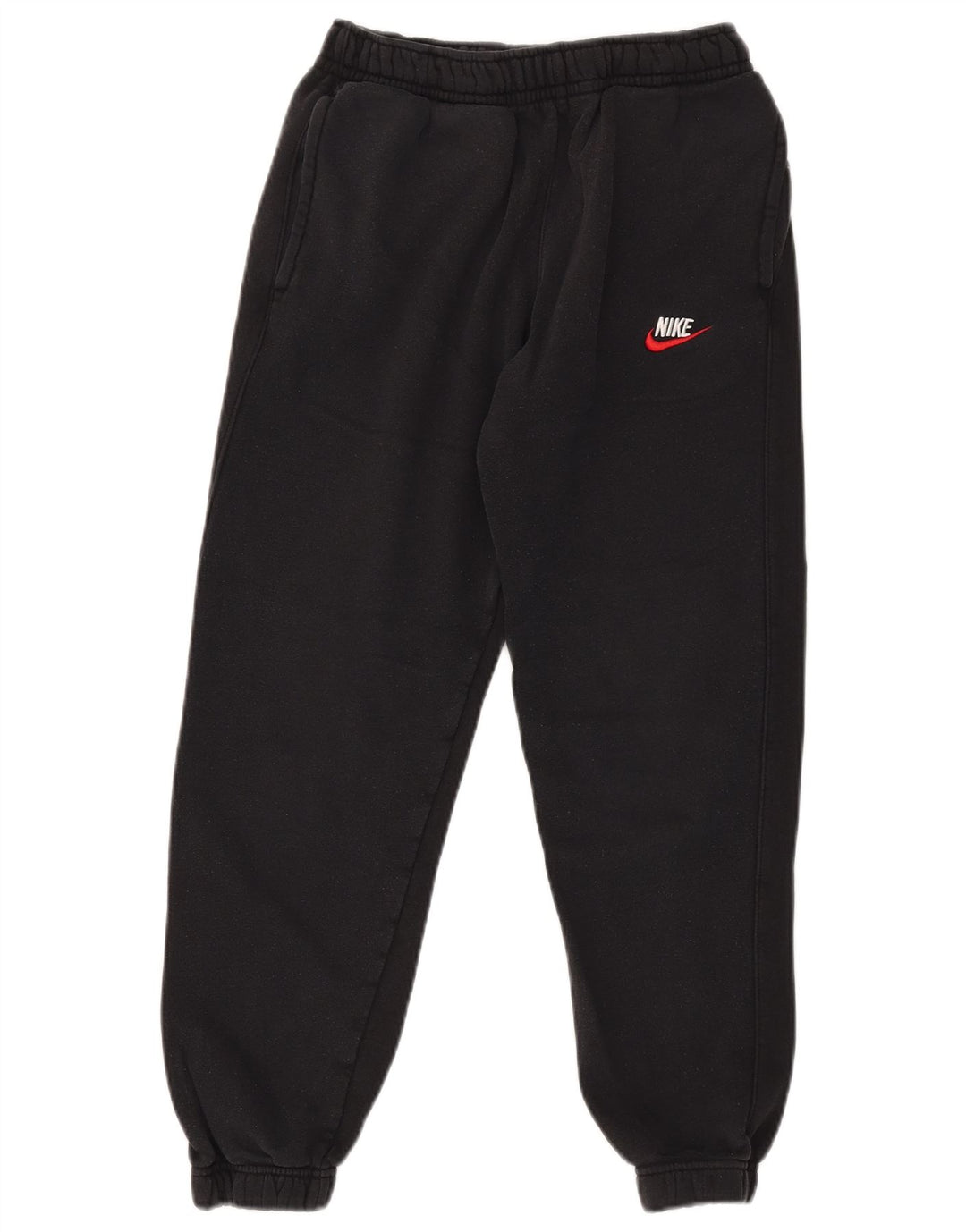 Nike Mens Tracksuit Trousers Joggers Small Black Cotton