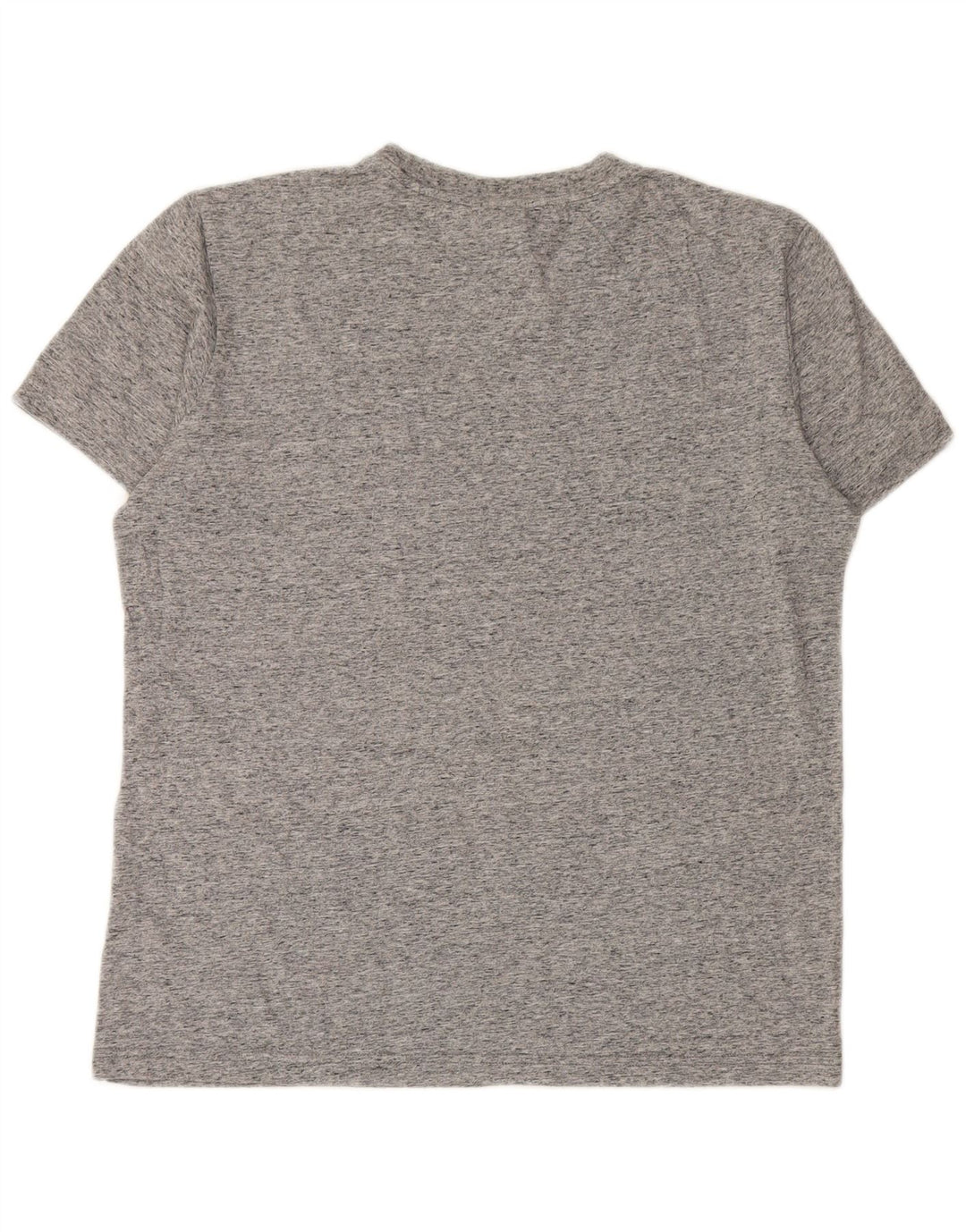CHAMPION Mens Graphic T-Shirt Top Small Grey Flecked