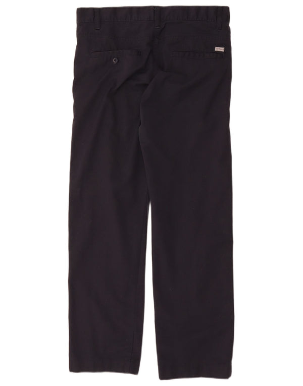 Pantaloni chino dritti da uomo Carhartt W29 L28 cotone blu navy
