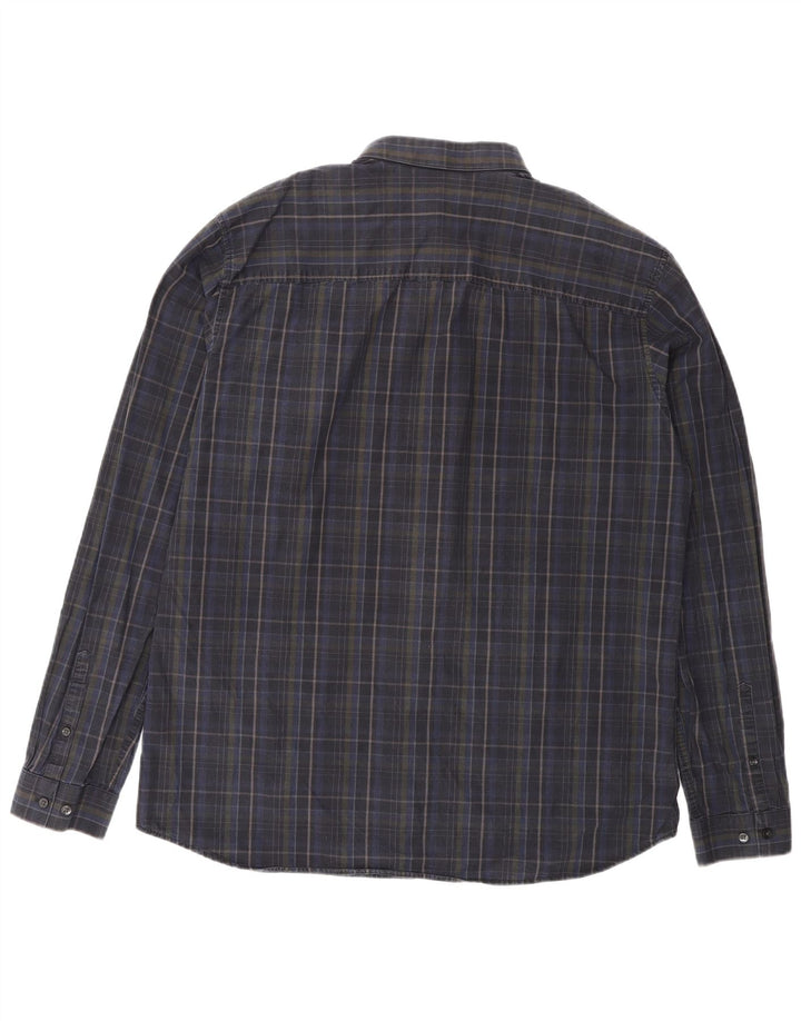 Jack & Jones Chemise Homme XL Bleu Marine Carreaux Coton