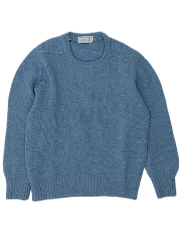 Maglione maglione girocollo da donna Carrera UK 10 piccolo blu