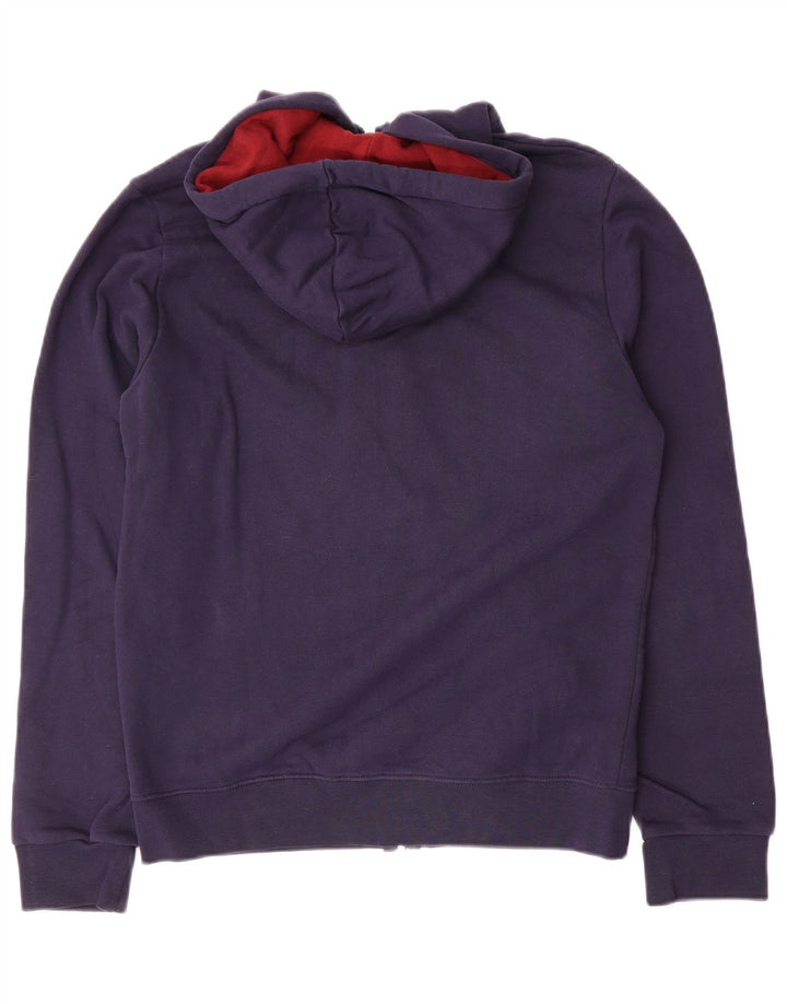 Starter Herren-Kapuzenpullover mit Reißverschluss, mittelmarineblaue Baumwolle