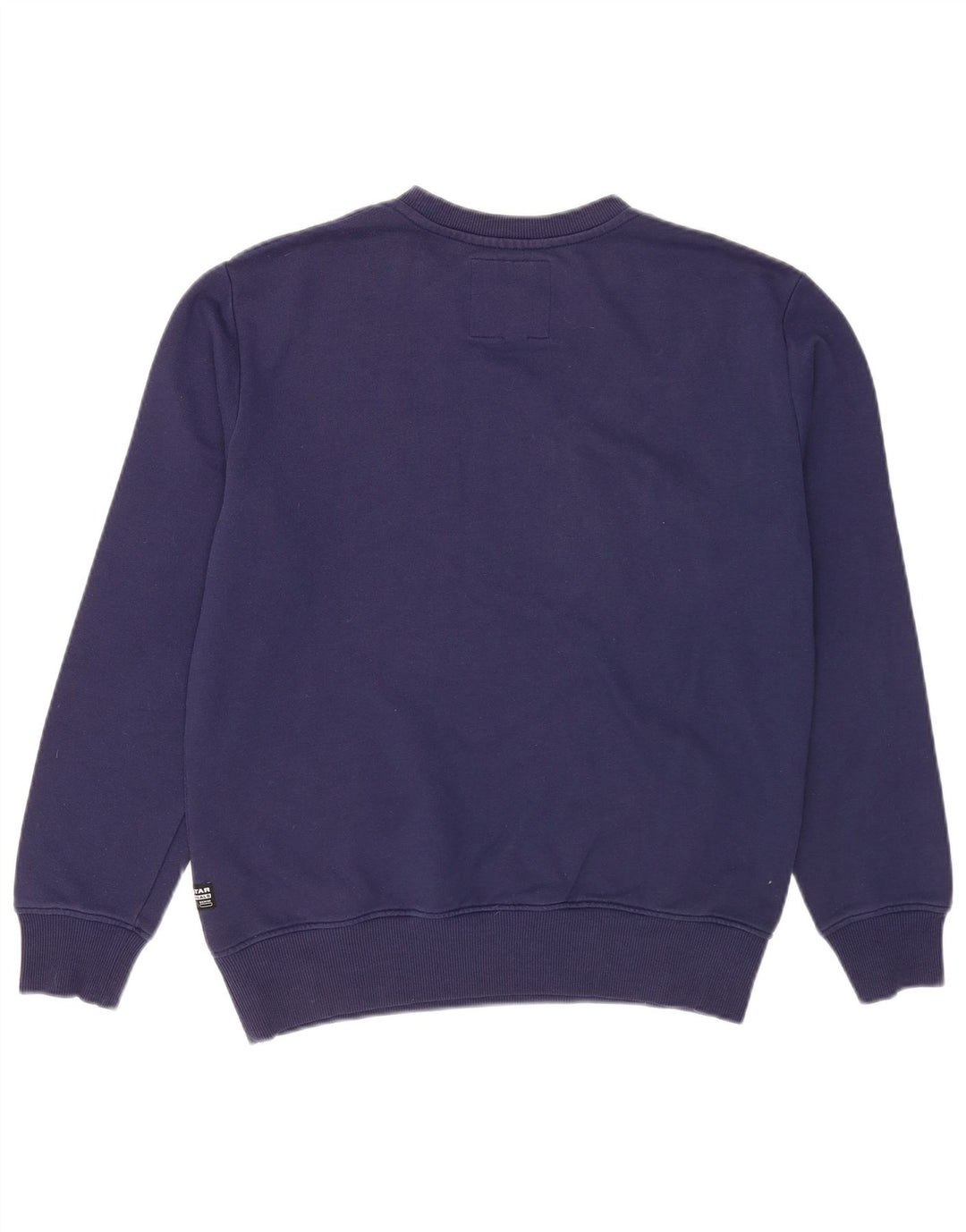 G-Star Herre grafisk sweatshirt Jumper Medium Navyblå Bomuld