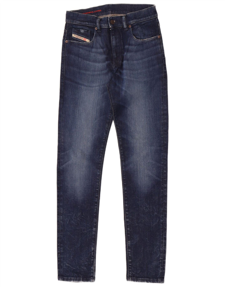 Diesel Womens Slim Jeans W26 L31 Blue Cotton