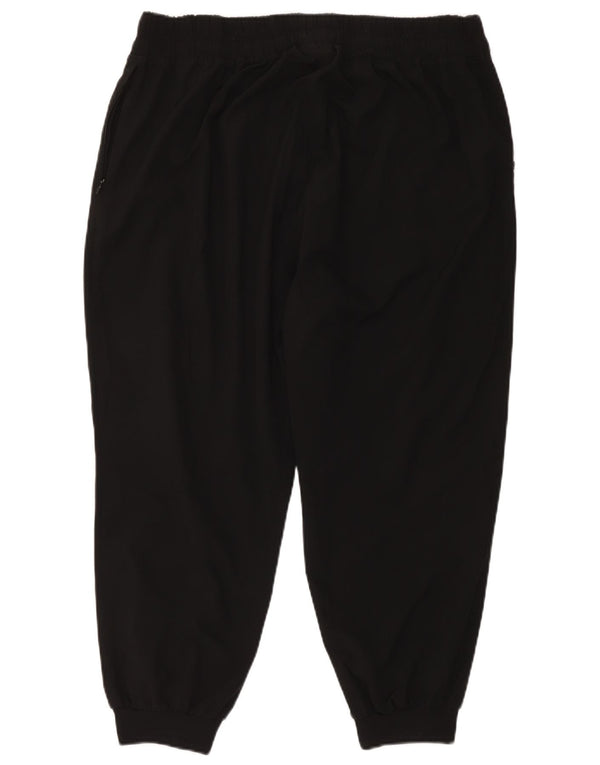 Fila Womens Crop Tracksuit Trousers Joggers UK 18 XL  Black Polyester