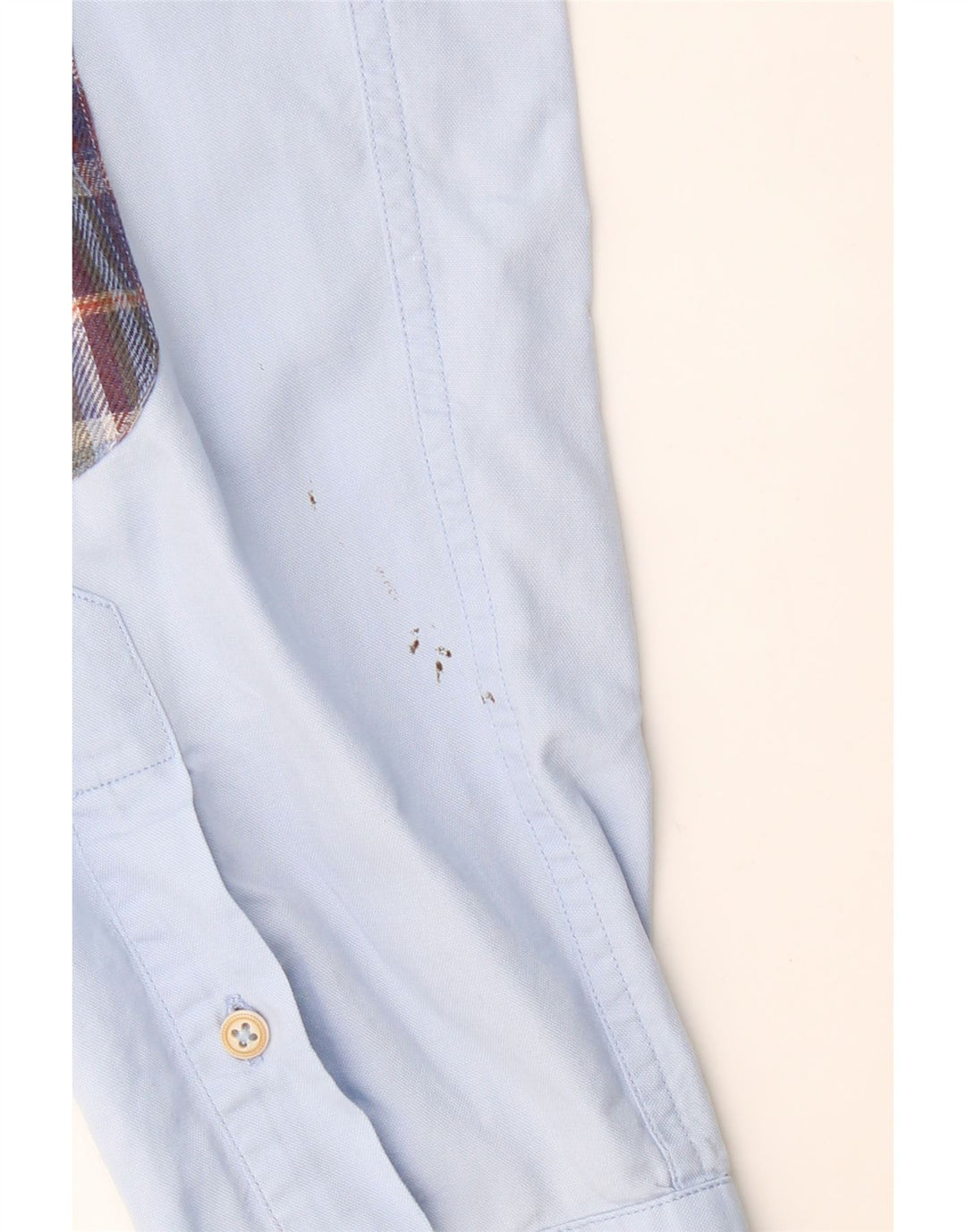 MASSIMO DUTTI Mens Shirt Medium Blue