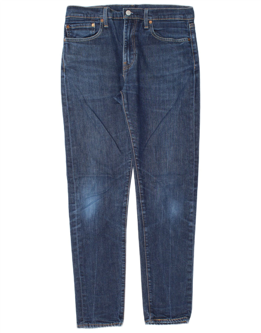 Levi's Mens Slim Tapered Jeans W33 L31 Blue Cotton