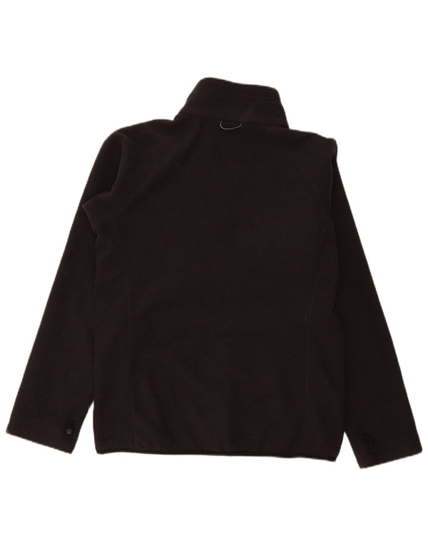 The North Face Womens Liner Fleece Jacket UK 14 Medium Black Polyester
