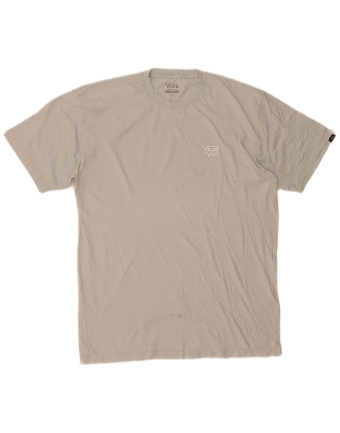 T-shirt da uomo con vestibilità classica VANS, taglia grande, grigia