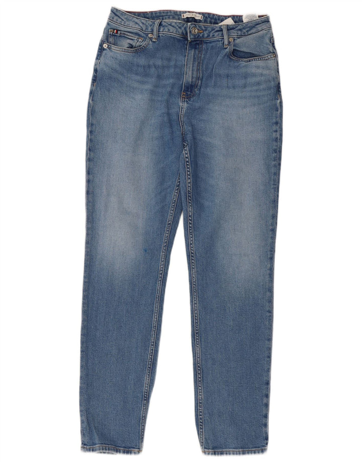 Tommy Hilfiger Herren Slim Jeans W31 L30 Blaue Baumwolle