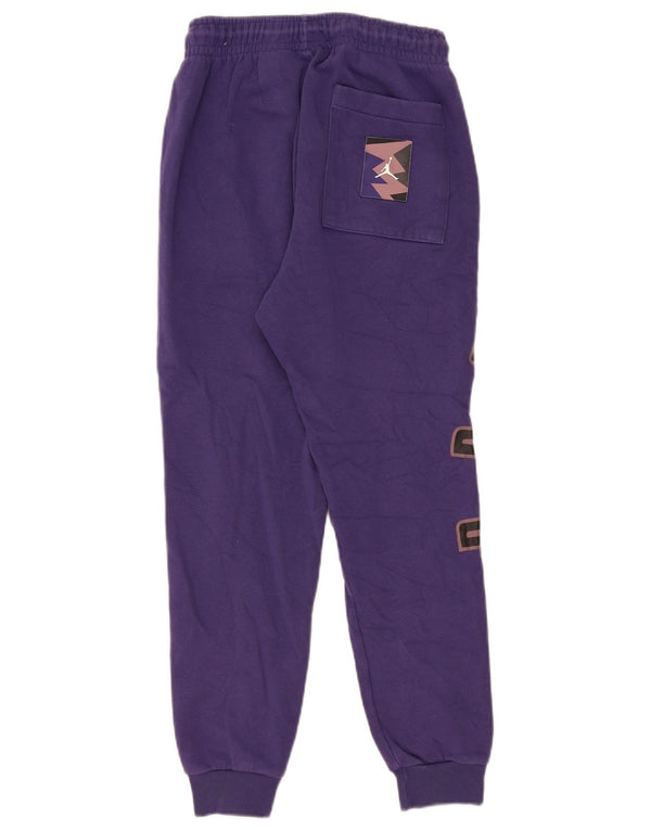Jordan Hombre Pantalones De Chándal Gráfico Joggers XS Algodón Púrpura