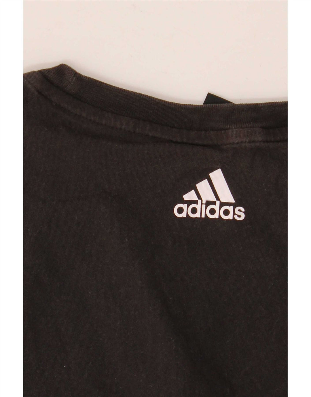 Adidas Herre grafisk T-shirt Top Medium Sort