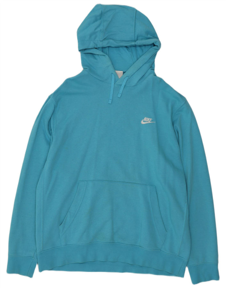 Nike Mens Hoodie Jumper XL Blue