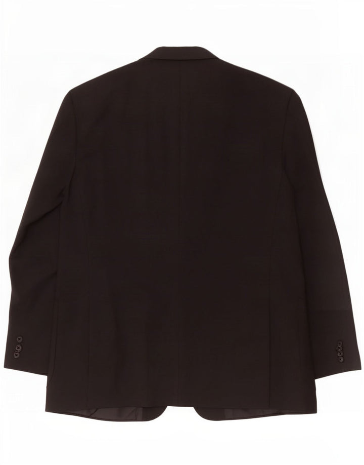Marks & Spencer Chaqueta tipo blazer de 2 botones para hombre UK 44 XL Poliéster azul marino
