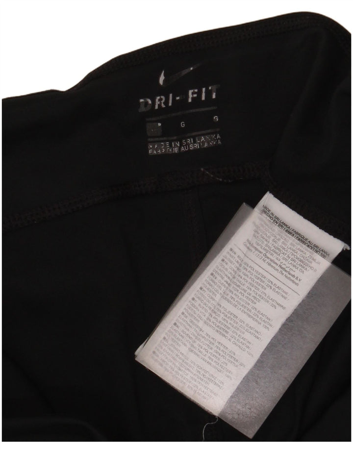Leggings Nike Dri Fit da donna UK 14 grande poliestere nero