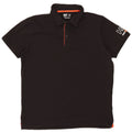 Męska koszulka polo Helly Hansen z grafiką 2XL, czarna bawełna