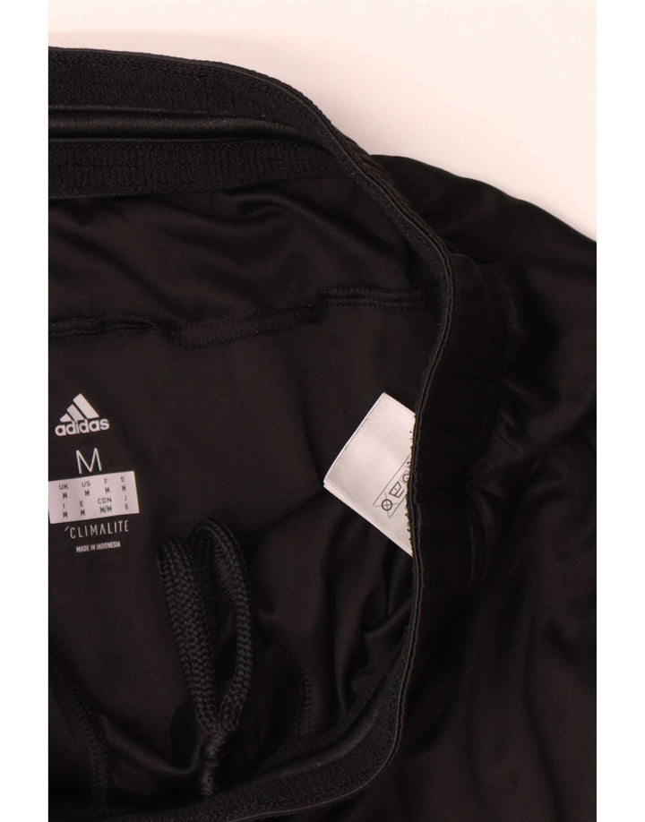 Pantaloncini sportivi Adidas Climalite da uomo medio poliestere nero