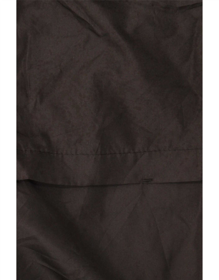 Billabong Mens Graphic Hooded Rain Jacket UK 44 2XL Black Polyester