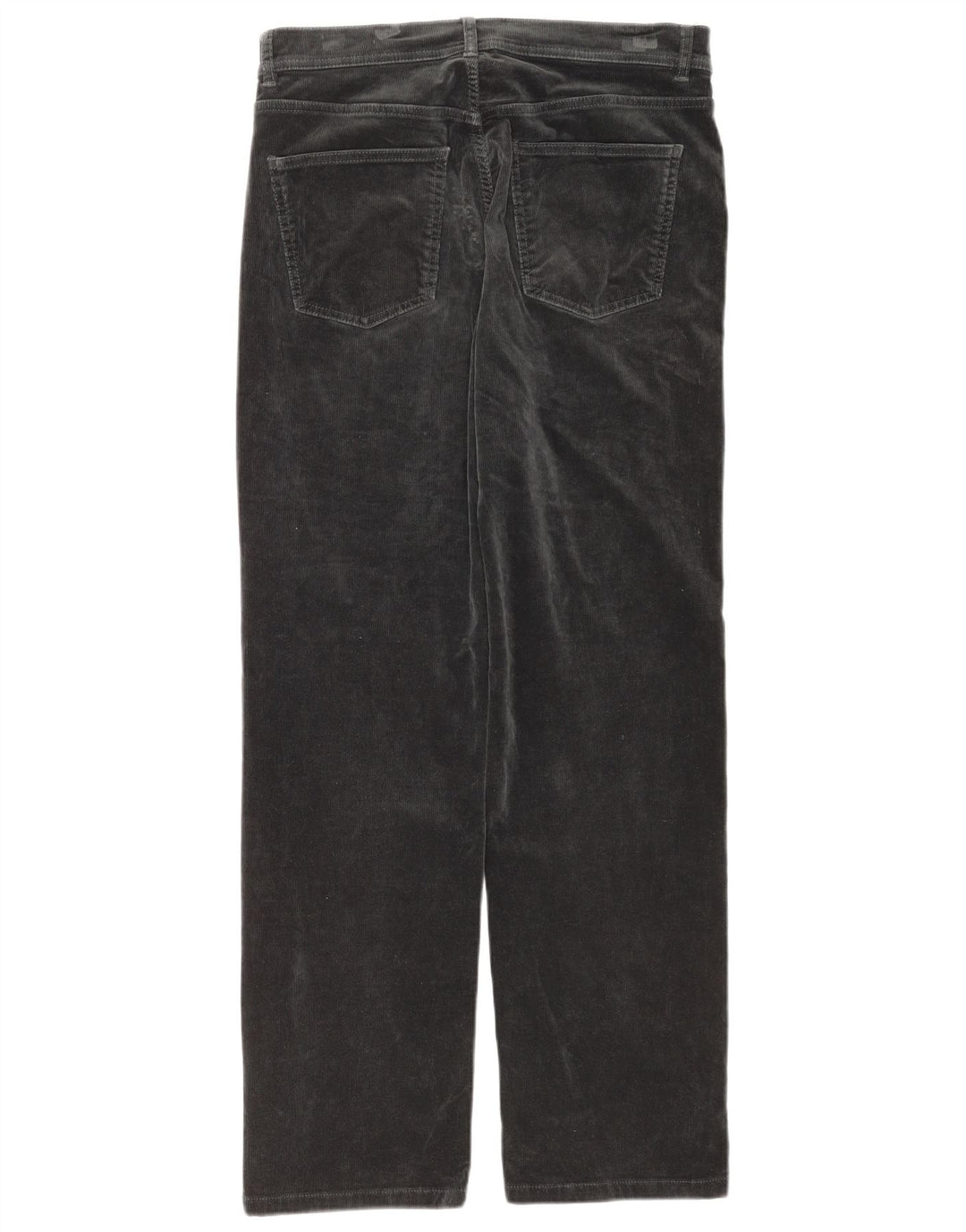 Massimo Dutti Womens Corduroy Trousers EU 40 Medium W30 L31 Navy Blue