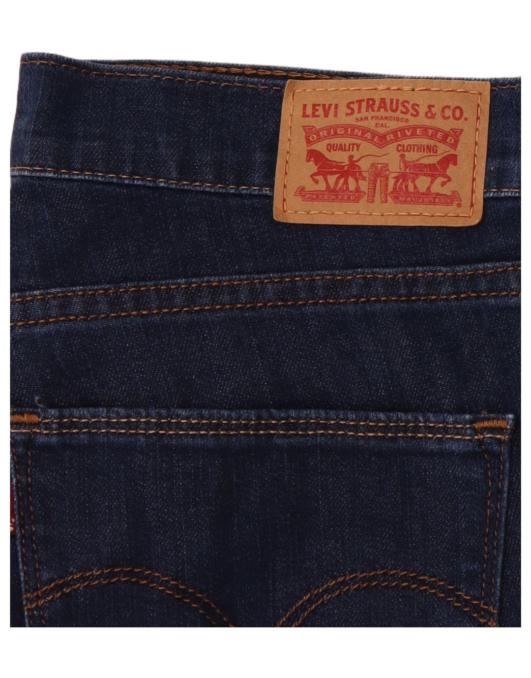 LEVI'S Womens Slim Jeans W31 L31 Blue