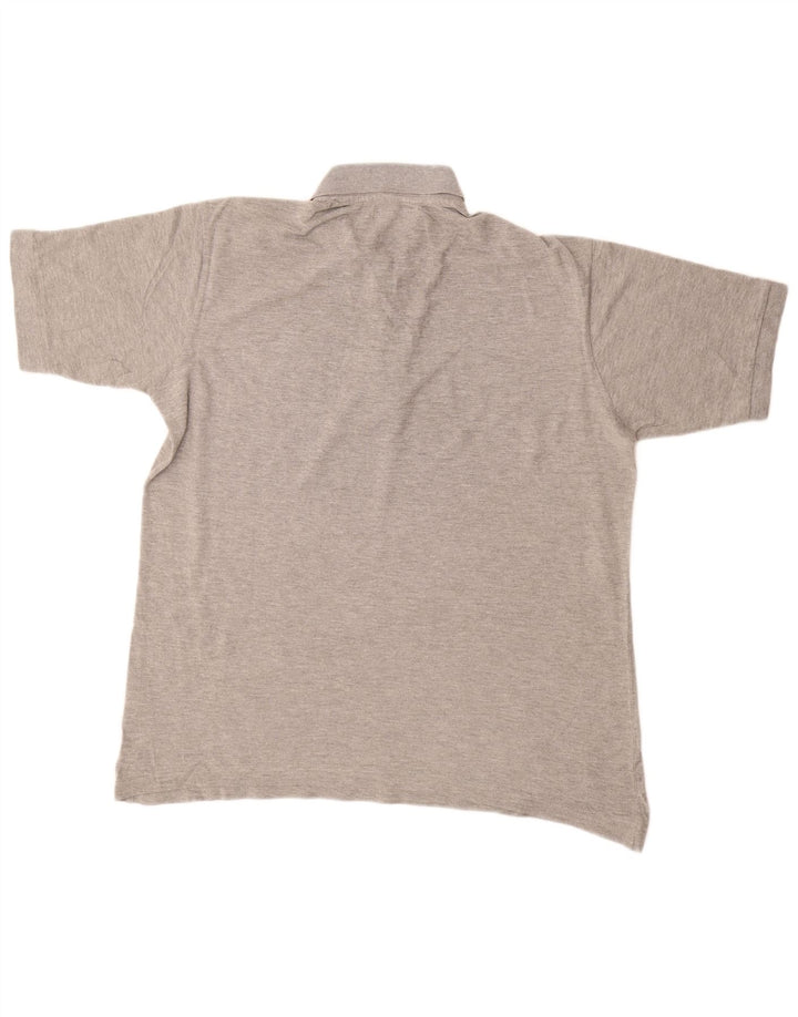 Kappa Mens Polo Shirt XL Grey Cotton